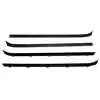 1981-1991 Chevrolet Suburban Inner & Outer Front Door Felt Window Sweep Belt Weatherstrip Kit