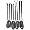 1981 GMC Suburban Sweep Belt & Glass Run Window Channel 12 Pc Kit 