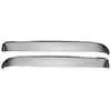 1981 GMC Suburban Vent Shades with Hardware - Polished Stainless Steel 0850-590