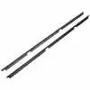1981 Pontiac Lemans  Outer Felt Window Sweep Belt Kit - 2 Door - Pair