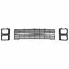 1983 Chevrolet Pickup Truck CK Grille with Molding Holes, Charcoal & dual headlight doors