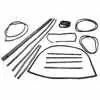 1983 Jeep Scrambler 15 Piece Weatherstrip Kit for Jeep with Movable Vent