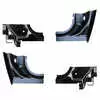 1983 Pontiac Grand PrixFront & Rear lower Pillar Panel Kit