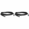 1984 Chevrolet Pickup Truck CK Door Seal Weatherstrip without Molded Corners - Pair