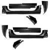 1984 Chevrolet Pickup Truck CK Rocker Panel, Cab Corner and Floor Support Kit, 8 Pieces