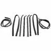 1984 Ford Econoline 7/32" Glass Run Window Channel & Belt Weatherstrip 8 Piece Kit