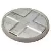 1984 Jeep Cherokee XJ 2" Floor Plug Set, 2 Pcs. 0482-711