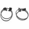 1984 Pontiac Firebird Door Seal Weatherstrip - Pair