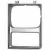 1985-1987 Chevrolet Pickup Truck CK Headlight Door - Single Rectangular - Silver - Left Side