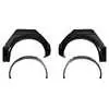1985-1992 Volkswagen Golf 2 Door Left & Right Rear and Inner Wheel Arch Kit, 2DR, 36" x 23" x 1"