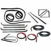 1985 Ford Bronco Glass Run Window Channel & Felt Sweep Belt & Door Seal Kit