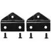 1985 Jeep CJ7 Tailgate cable bracket kit, 6 pieces, 2 brackets & 4 screws