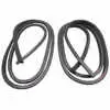 1986-1991 Ford Taurus Rear Door Seal Weatherstrip - Pair - Driver and Passenger Side