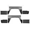 1986-1992 Jeep Comanche 6' Bed Front Rear Lower Bed Section and Wheel arch Kit for 86-83 Jeep Commander 6' bed