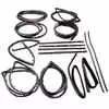 1986 Jeep Scrambler 15 Piece Weatherstrip Kit for Jeep with Stationary Vent