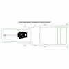 1987-1995 Jeep Wrangler YJ Front Body Mount 0480-302