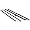 1987 Chevrolet Impala Inner & Outer Felt Window Sweep Belt Weatherstrip Kit, 2dr