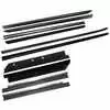 1987 Ford Mustang Convertible & T-Top Felt Window Sweep Belt 10 Pc Kit