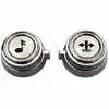 1987 GMC Jimmy Am/Fm Cassette Radio Knob Set 0850-670