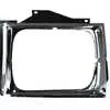 1987 GMC S15 Pickup Headlight Bezel, Chrome and Black, Right Side