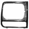 1987 Jeep Cherokee XJ Single Headlight Door  Grey Black - Right Side