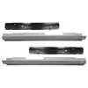 1987 Jeep Cherokee XJ Slip-on rocker panel & Backing Plate Kit