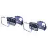1987 Jeep Wrangler YJ 5" x 7" Headlight Bucket, Retaining Ring & LED Headlight Kit