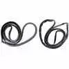 1987 Toyota Pickup Truck Front Door Seal Weatherstrip Kit - Pair