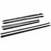 1988-1993 Ford Mustang Felt Window Sweep Belt Kit with Door Moldings - 7 Piece Kit - Driver and Passenger Side
