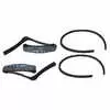 1988 Jeep Wrangler YJ Glass Run Window Channel Kit with Movable Vent