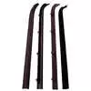1989 Chevrolet Suburban Rear Door Window Sweep Belt Kit