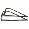 1989 Ford Mustang Hatchback Quarter Window Molding Set - Pair