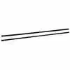 1989 Jeep Grand Wagoneer SJ Front Door Glass Run Division Bar Channel Kit - PAIR
