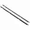 1990 Pontiac Firebird Outer Felt Window Sweep Belt - Pair