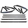 1991-1993 GMC Sonoma Glass Run Window Channel & Felt Sweep Belt  Kit