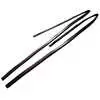 1991 Chevrolet Van Window Felt Glass Run Channel Weatherstrip Kit- Left & Right Side