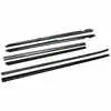 1991 Ford Mustang Felt Window Sweep Belt Kit with Door Moldings - 7 Piece Kit - Driver and Passenger Side