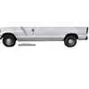 1992-2016 Ford Econoline Slip-On Front Door Rocker Panel - Left Side