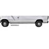 1992-2016 Ford Econoline Slip-On Front Door Rocker Panel - Right Side