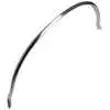 1992 Ford F150 Pickup Truck Rear Wheel Well Molding, Chrome - Left Side