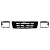 1992 Ford F250 Pickup Grille & Headlight Door Kit, Black