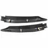 1992 Ford Mustang Convertible Front Window Sweep Belt Molding Extensions - Pair - Driver and Passenger side