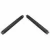 1992 Ford Mustang Convertible Top Side Rail Weatherstrip - Pair - Driver and Passenger Side