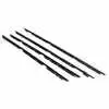 1992 Pontiac Firebird Inner & Outer Felt Window Sweep Belt Kit