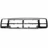 1993 Dodge Ram 1500 Pickup Truck Chrome/Black Grille Frame