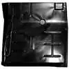 1993 Dodge Ram 1500 Pickup Truck Front Cab Floor Pan Half, Modify for 4WD - Right Side