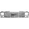 1993 GMC Pickup Truck CK Grille with Single Headlight, Silver & Black