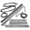 1993 Jeep Wrangler 13 Piece Weatherstrip Kit for Wranger with Movable Vent