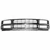 1996-2002 Chevrolet Van Chrome/Silver/Gray Grille for Composite Headlights