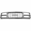 1996-2002 GMC Savana Grille Silver / Gray with Composite Headlamps